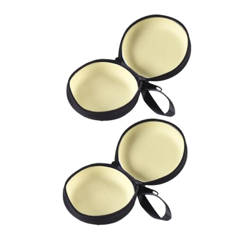 SOLUSTRE 2stücke Fußball-geldbörse Aus Weißblech Runde Münzkapsel Aufbewahrungsbox Für Snacks Und Kleinteile Leicht Tragbar Für Tägliche Nutzung von SOLUSTRE