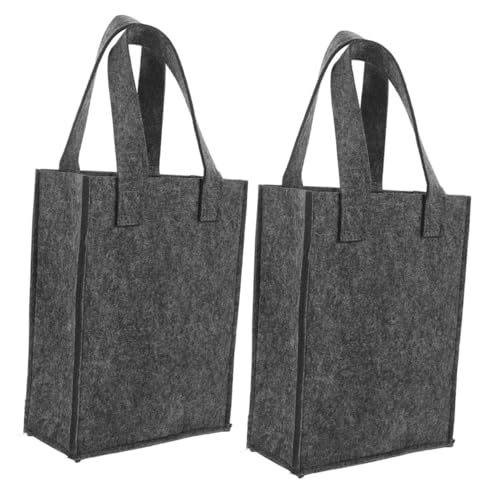 SOLUSTRE 2 Stück Wiederverwendbare Filz weintasche Flaschen mit Integriertem Trenner Leichter Tragetasche für Weinflaschen Sicherer Flaschenschutz für Party Reise und Geschenkverpackung SOLUSTRE 2 Stück Wiederverwendbare Filz weintasche Flaschen mit Integriertem Trenner Leichter Tragetasche für Weinflaschen Sicherer Flaschenschutz für Party Reise und Geschenkverpackung von SOLUSTRE