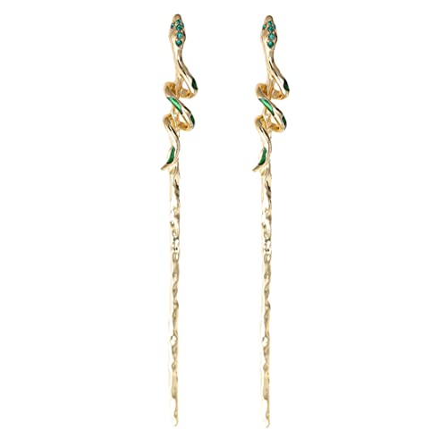 SOLUSTRE 2 Stücke Haarstab Schlange Haarnadel Vintage Haarst?bchen Chinesische Haar Sticks Retro Haar St? Haarspange Kopfschmuck Haarschmuck für Damen ?dchen Braut Haar Zubeh?r von SOLUSTRE