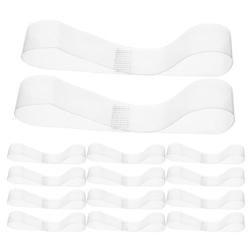 SOLUSTRE 20 Paar Schuhriemen für High Heels, transparente, abnehmbare Schuhgürtel für Damen, Anti-Loose-Schnürsenkelgürtel, Knöchelriemen zum Halten loser High Heels von SOLUSTRE