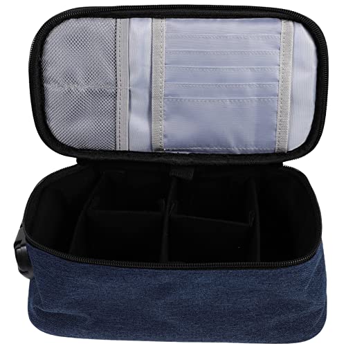 SOLUSTRE 2st Gepäckverpackungswürfel Tragbare Kulturtasche Kosmetik-Organizer-Beutel Reisekabel-Organizer Make-up-etui Wasserdicht Passwort Oxford-Stoff Fräulein Tasche Für Make-up-Pinsel von SOLUSTRE