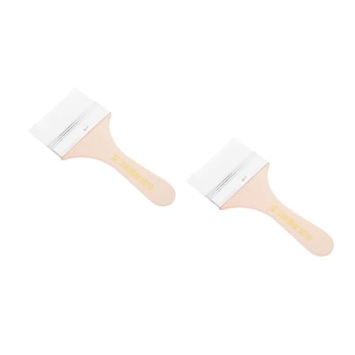 SOLUSTRE 2stücke Portable Pigment Malpinsel Detailpinsel Für Aquarell Und Ölfarben Für Kunststudenten Und Hobbykünstler Leicht Und Handlich von SOLUSTRE