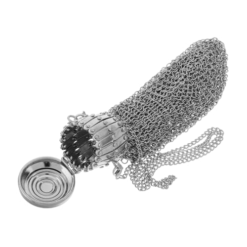 SOLUSTRE Antike Münzbox Stilvolle Doppelte Netz-geldbörse Mit Drehverschluss Für Sammler Und Vintage- Und Tragbar Für Täglichen Gebrauch von SOLUSTRE