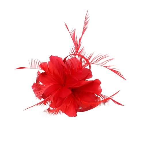 SOLUSTRE Blumen-Haarspange Seitliche Haarspange Brosche Corsage Damen-Fascinator Tea-Party-Haarspange Für Frauen von SOLUSTRE