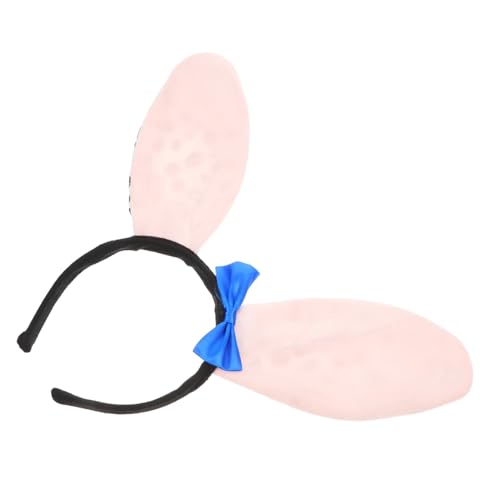 SOLUSTRE Dalmatiner-hundeohr-stirnband Für Damen Erwachsene Halloween Party Accessoire Flauschig Langlebig von SOLUSTRE