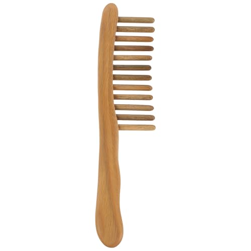 SOLUSTRE Holzkamm mit breiten Zinken: Für Frauen und Männer geeignet – Antistatischer Haarkamm zum Entwirren für Styling und Kopfhautmassage zu Hause und unterwegs SOLUSTRE Holzkamm mit breiten Zinken: Für Frauen und Männer geeignet – Antistatischer Haarkamm zum Entwirren für Styling und Kopfhautmassage zu Hause und unterwegs von SOLUSTRE