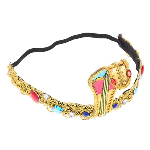 SOLUSTRE Kopfschmuck Damen Elegantes Schlangen Haarband für Festivals Halloween Leichtes Auffälliges Design Cosplay Partys von SOLUSTRE