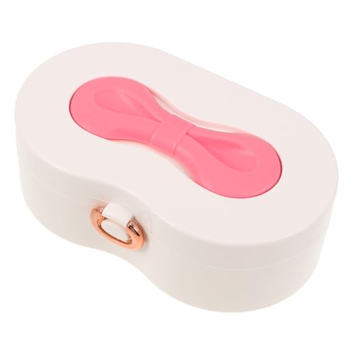 SOLUSTRE Schminkkoffer mit Spiegel und Fächern Tragbarer Mädchen Kosmetik Organizer mit Schleifen Design Robustes zur Schmuck und Make Up Aufbewahrung als SOLUSTRE Schminkkoffer mit Spiegel und Fächern Tragbarer Mädchen Kosmetik Organizer mit Schleifen Design Robustes zur Schmuck und Make Up Aufbewahrung als von SOLUSTRE