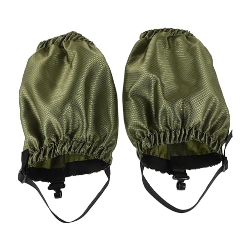 SOLUSTRE Thermische Wanderbein Gamaschen aus Oxford Robuste Schneegamaschen für Herren Wasser Schmutzabweisende Beinschützer für Outdoor Wandern Trailrunning Camping Bergsteigen Kompakt von SOLUSTRE