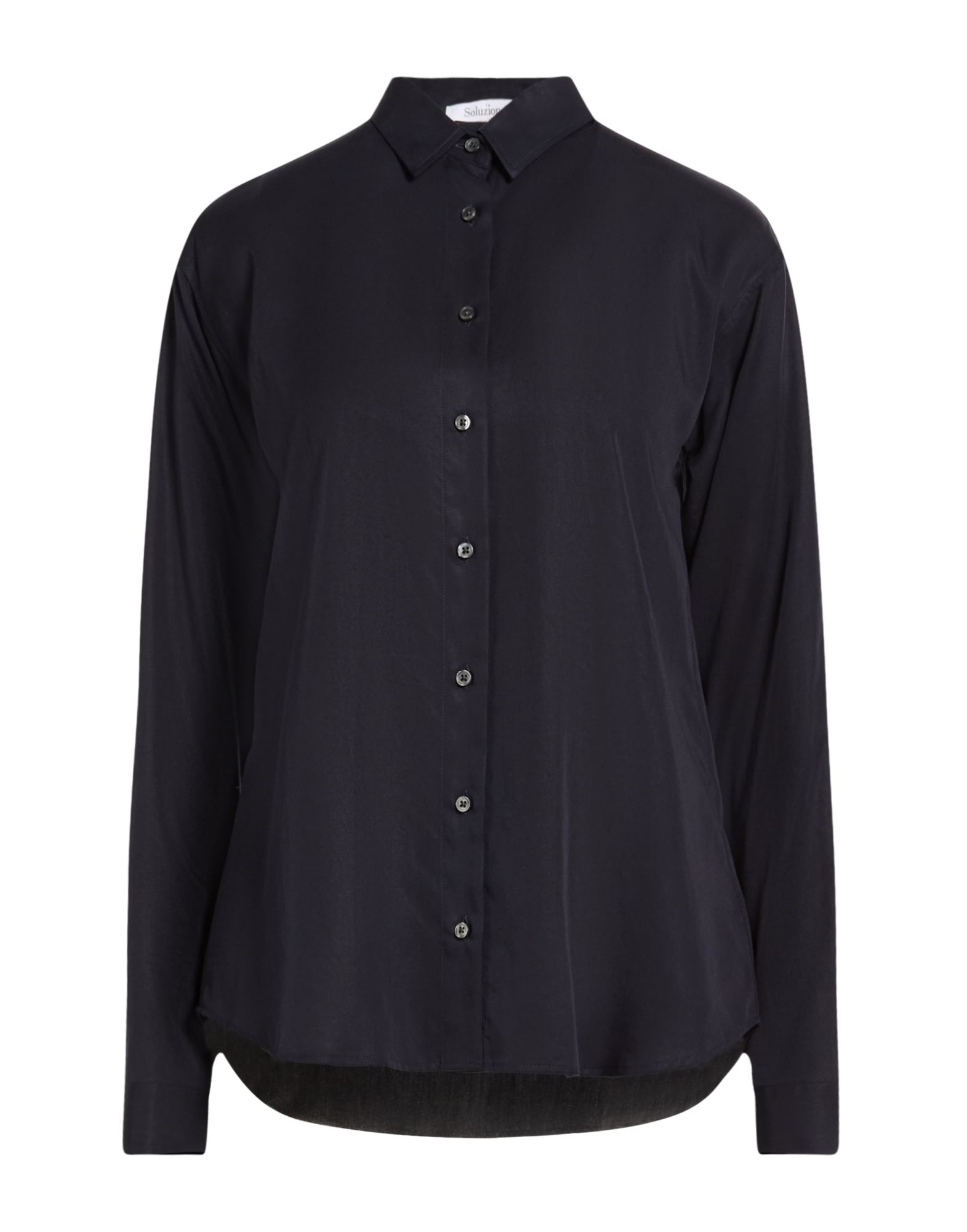 SOLUZIONE® Hemd Damen Nachtblau von SOLUZIONE®