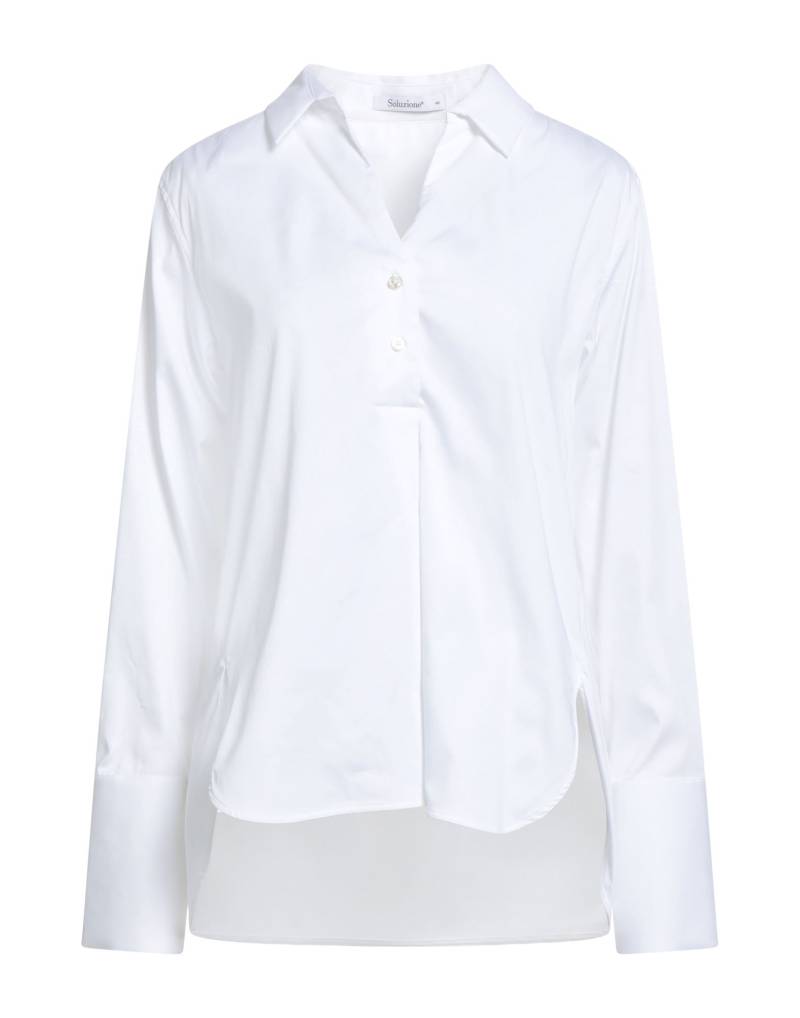 SOLUZIONE® Hemd Damen Weiß von SOLUZIONE®