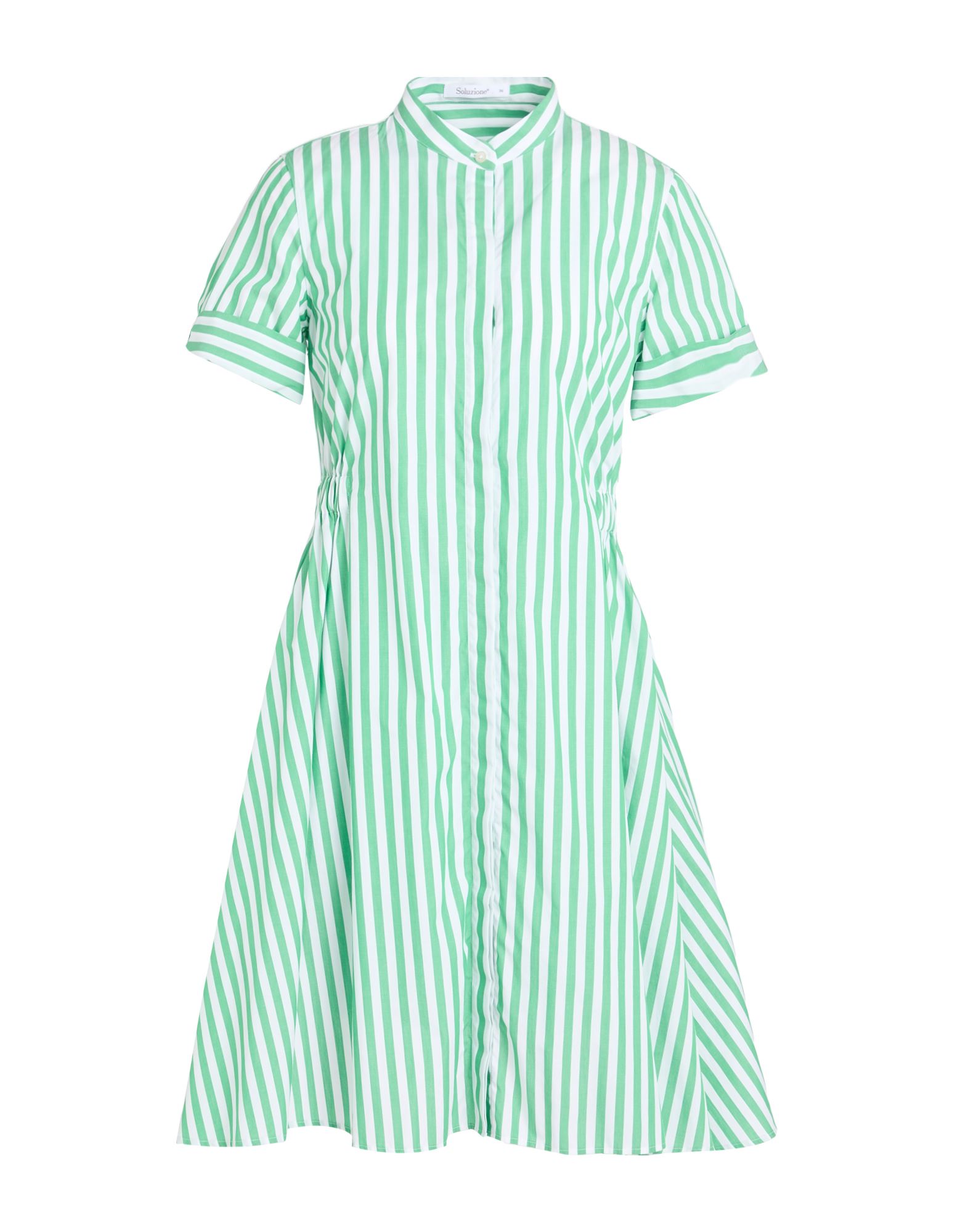 SOLUZIONE® Mini-kleid Damen Grün von SOLUZIONE®