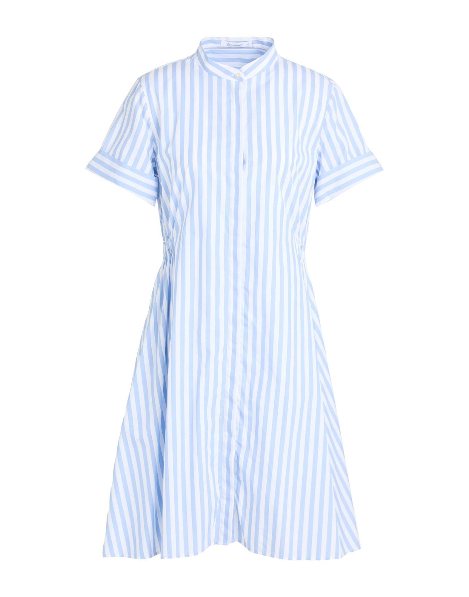 SOLUZIONE® Mini-kleid Damen Hellblau von SOLUZIONE®