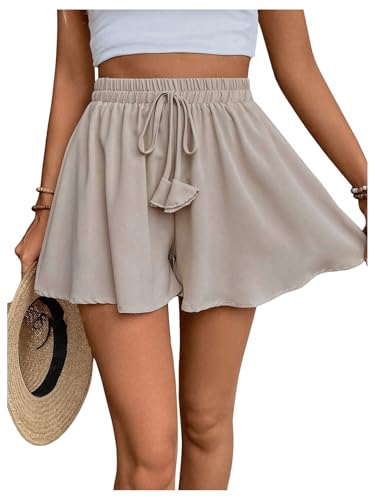 SOLY HUX Sommer Short Damen Leicht Kurz Hose Locker Shorts Casualshort Sommershort Freizeitshort Strandshort mit Kordelzug Aprikosenfarben XL SOLY HUX Sommer Short Damen Leicht Kurz Hose Locker Shorts Casualshort Sommershort Freizeitshort Strandshort mit Kordelzug Aprikosenfarben XL von SOLY HUX