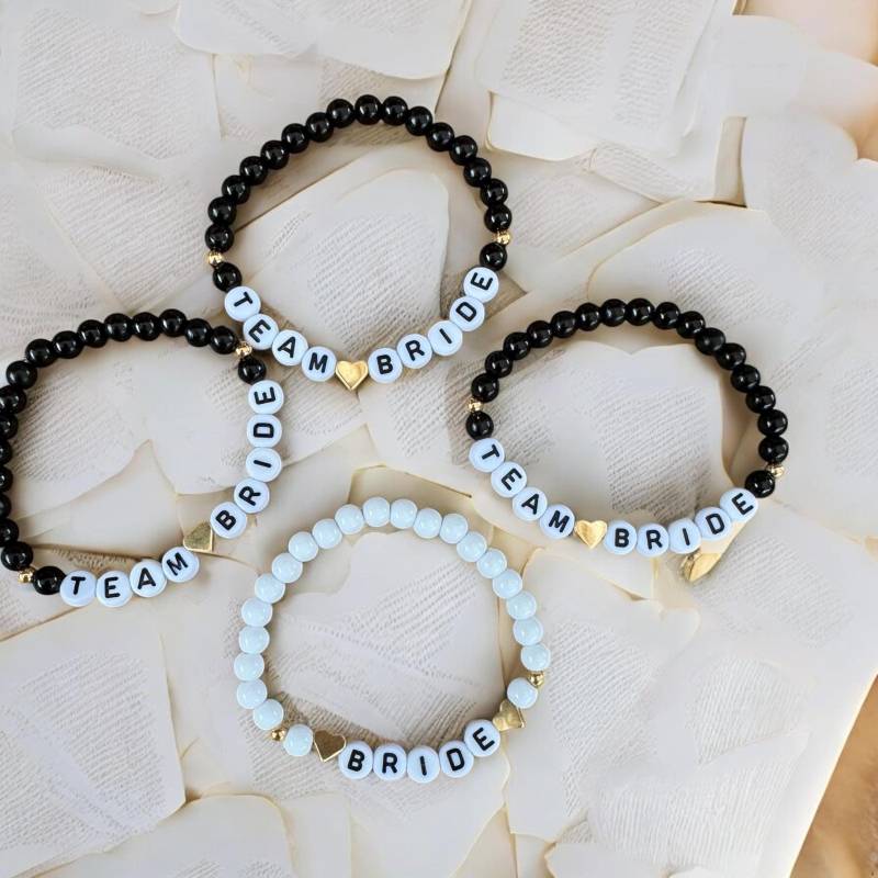 Jga-Team Armband I Bride Team von SOLouisCreation