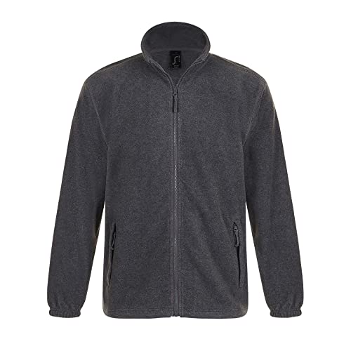 SOL´S Fleecejacket North, Größe:3XL, Farbe:Grey Melange von SOL'S