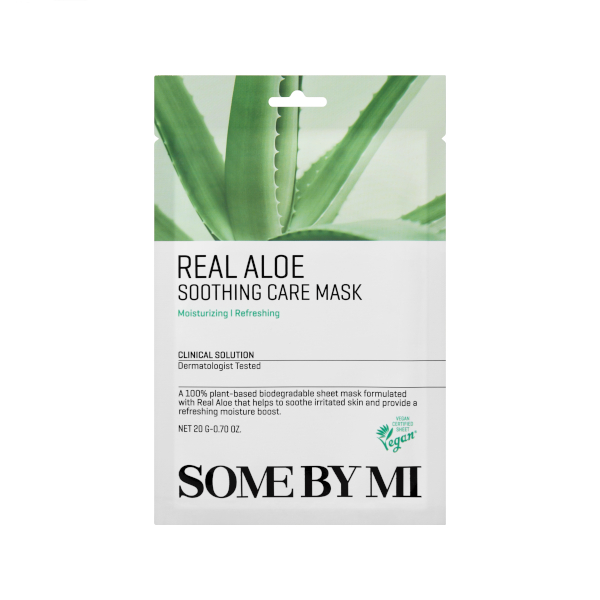 SOME BY MI - Real Aloe Soothing Care Mask - 1stück von SOME BY MI