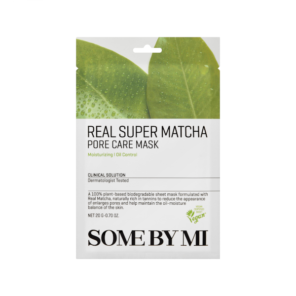 SOME BY MI - Real Super Matcha Pore Care Mask - 1stück von SOME BY MI