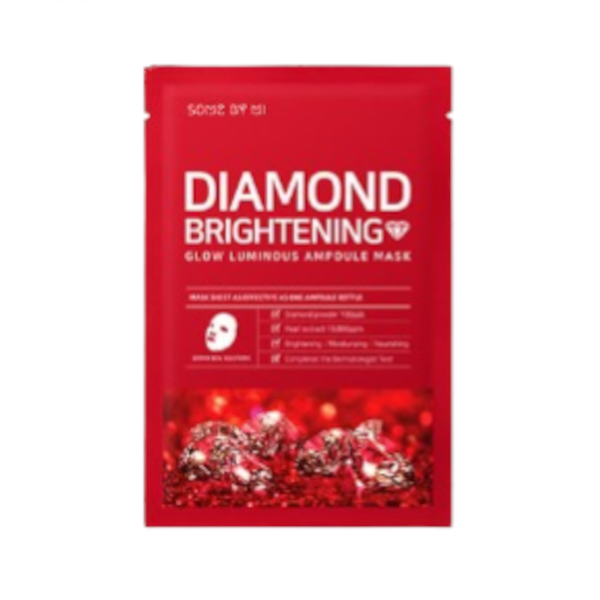 SOME BY MI - Red Diamond Brightening Glow Luminous Ampoule Mask... von SOME BY MI