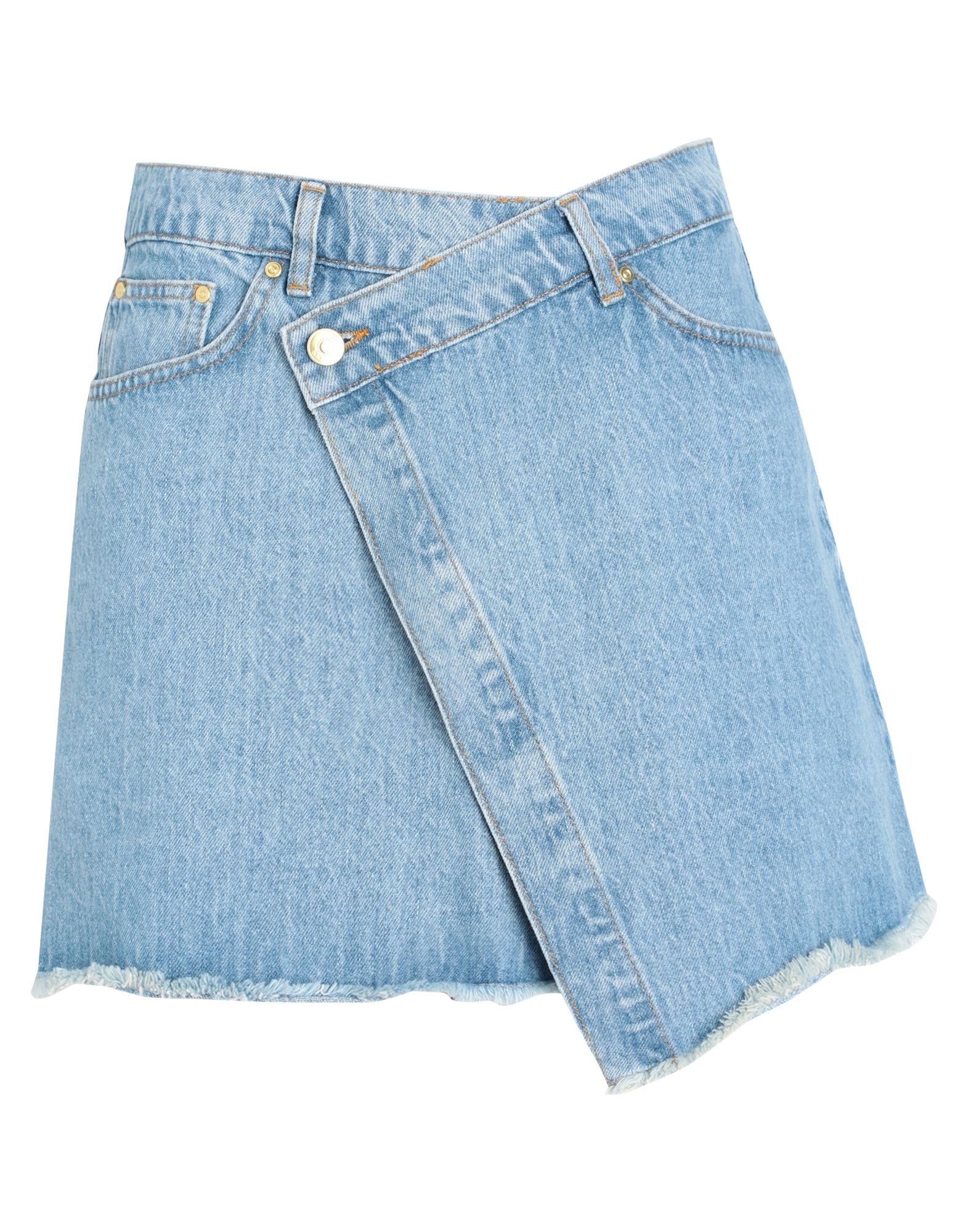 SOMETHINGNEW0803 Jeansrock Damen Blau von SOMETHINGNEW0803