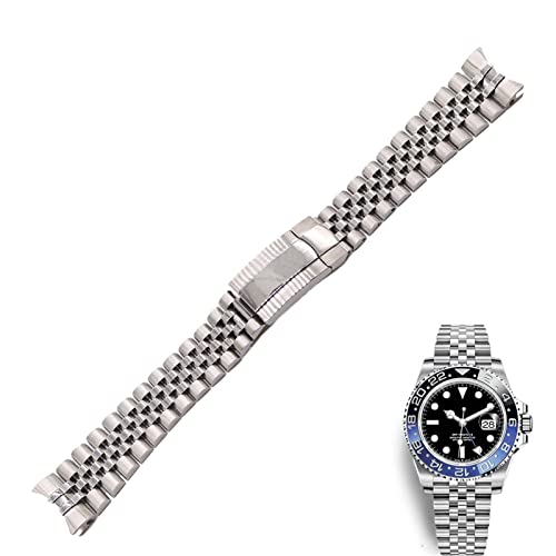 SOMKB 20 21mm Edelstahl Ersatz Armband Armband Jubilee Mit Austernverschluss Für Rolex GMT Master II DATE JUST, For GMT, Achat von SOMKB
