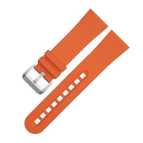 SOMKB 23 mm Fluorous FKM Gummi-Uhrenarmbänder für Blancpain-Armband Fifty Fathoms 5000 5015 Ersatzarmband, 23 mm, Achat SOMKB 23 mm Fluorous FKM Gummi-Uhrenarmbänder für Blancpain-Armband Fifty Fathoms 5000 5015 Ersatzarmband, 23 mm, Achat von SOMKB