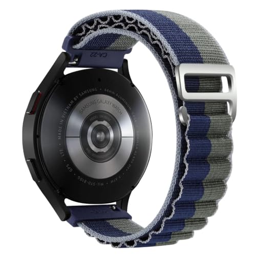 SOMKB Armband für Samsung Galaxy Watch 6/4/5/Pro/Classic/Active 2/Gear S3 Alpine Loop Armband Correa für Huawei GT 2 4 3 Pro, 20 mm / 22 mm, 22 mm, Achat von SOMKB