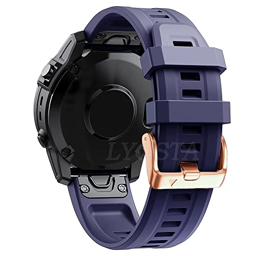 SOMKB Correa Ersatzarmband für Smartwatch Garmin Fenix 7S 6S 6S Pro 5S 5SPlus, Silikon, 20 mm, Schnellverschluss-Armband, 20mm Descent Mk2S, Achat von SOMKB