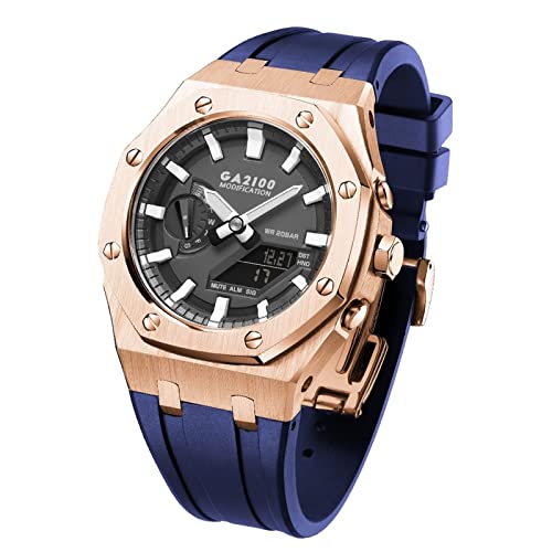 SOMKB Für GA2100-2A Metall Gehäuse Uhr Silikon Band 316 Modifizierte Zubehör Set Edelstahl One Size, Achat, Jeden rozmiar, Achat SOMKB Für GA2100-2A Metall Gehäuse Uhr Silikon Band 316 Modifizierte Zubehör Set Edelstahl One Size, Achat, Jeden rozmiar, Achat von SOMKB