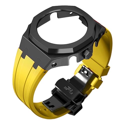 SOMKB Modifikationsset 4. Generation für Casioak GA2100 Mod Kit Set Metalllünette Gehäuse und Silikon-Gummiband kompatibel mit GA-2110 mit Werkzeug, Einheitsgröße, Achat SOMKB Modifikationsset 4. Generation für Casioak GA2100 Mod Kit Set Metalllünette Gehäuse und Silikon-Gummiband kompatibel mit GA-2110 mit Werkzeug, Einheitsgröße, Achat von SOMKB