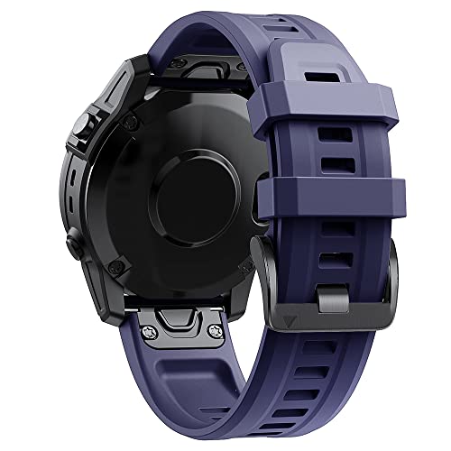 SOMKB Silikon-Uhrenarmband für Garmin Fenix 6X 6 Pro 5X 5 Plus 3HR 935 945 Fenix 7X 7 Epix, 22 mm, 26 mm, 22mm For Fenix 7-EPIX, Achat von SOMKB