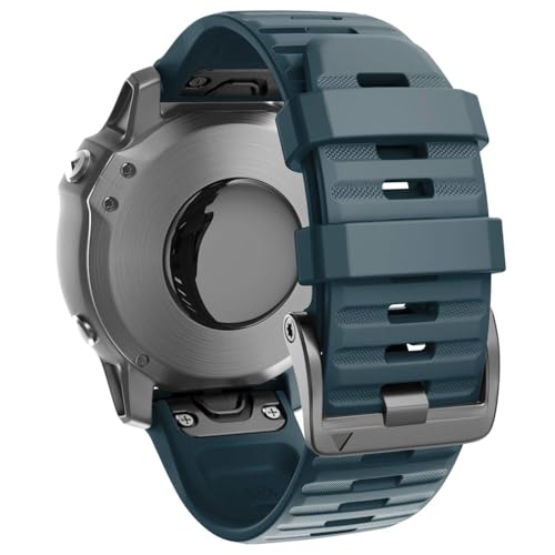 SOMKB Uhrenarmband für Fenix 8/6X/7X, 26 mm, leicht anzubringen, weiches Silikon, Ersatz für Fenix 5X/Fenix 5X Plus/Fenix 3/Fenix 6X Pro/Descent MK2i Smartwatches, Einheitsgröße, Achat SOMKB Uhrenarmband für Fenix 8/6X/7X, 26 mm, leicht anzubringen, weiches Silikon, Ersatz für Fenix 5X/Fenix 5X Plus/Fenix 3/Fenix 6X Pro/Descent MK2i Smartwatches, Einheitsgröße, Achat von SOMKB