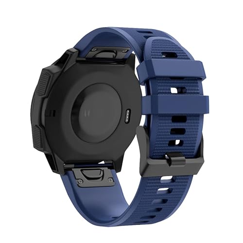 SOMKB Uhrenarmband für Garmin Fenix 5X 5 5S Plus 6X 6 6S Pro 3 HR Enduro Watch Schnellverschluss Silikon Easyfit Armband 26 22 20 mm, 22mm For Fenix 6 6Pro, Achat von SOMKB