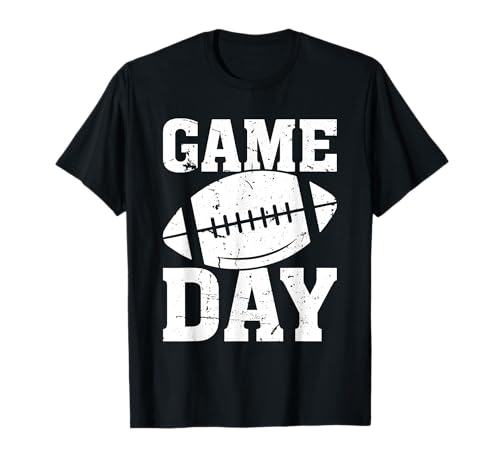 Spieltag Fußballsaison Lustiges Mannschaftssport für Herren und Damen im Vintage-Stil T-Shirt von SOMMAS RETRO STYLE