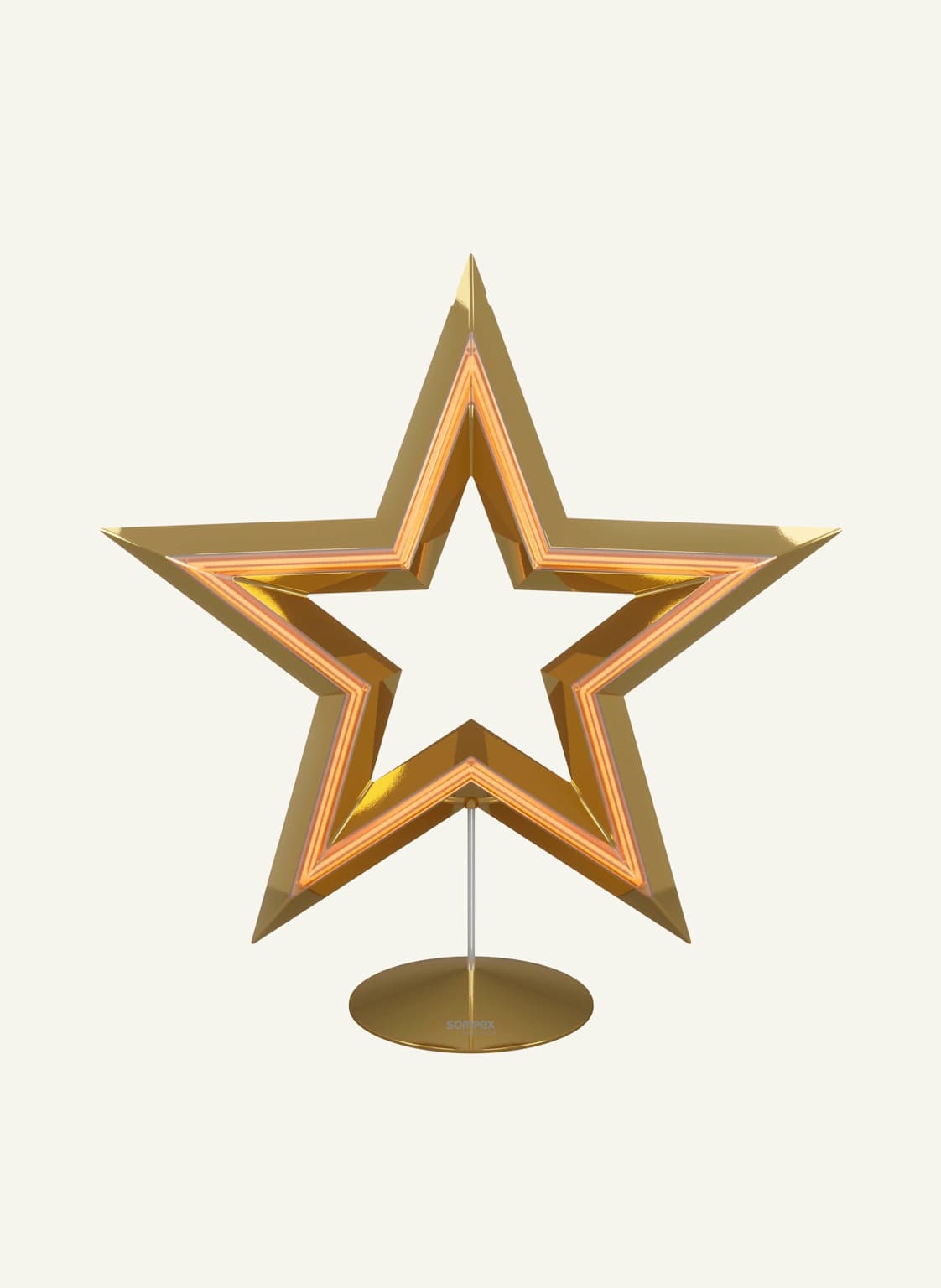 Sompex Leuchte Freestar gold von SOMPEX