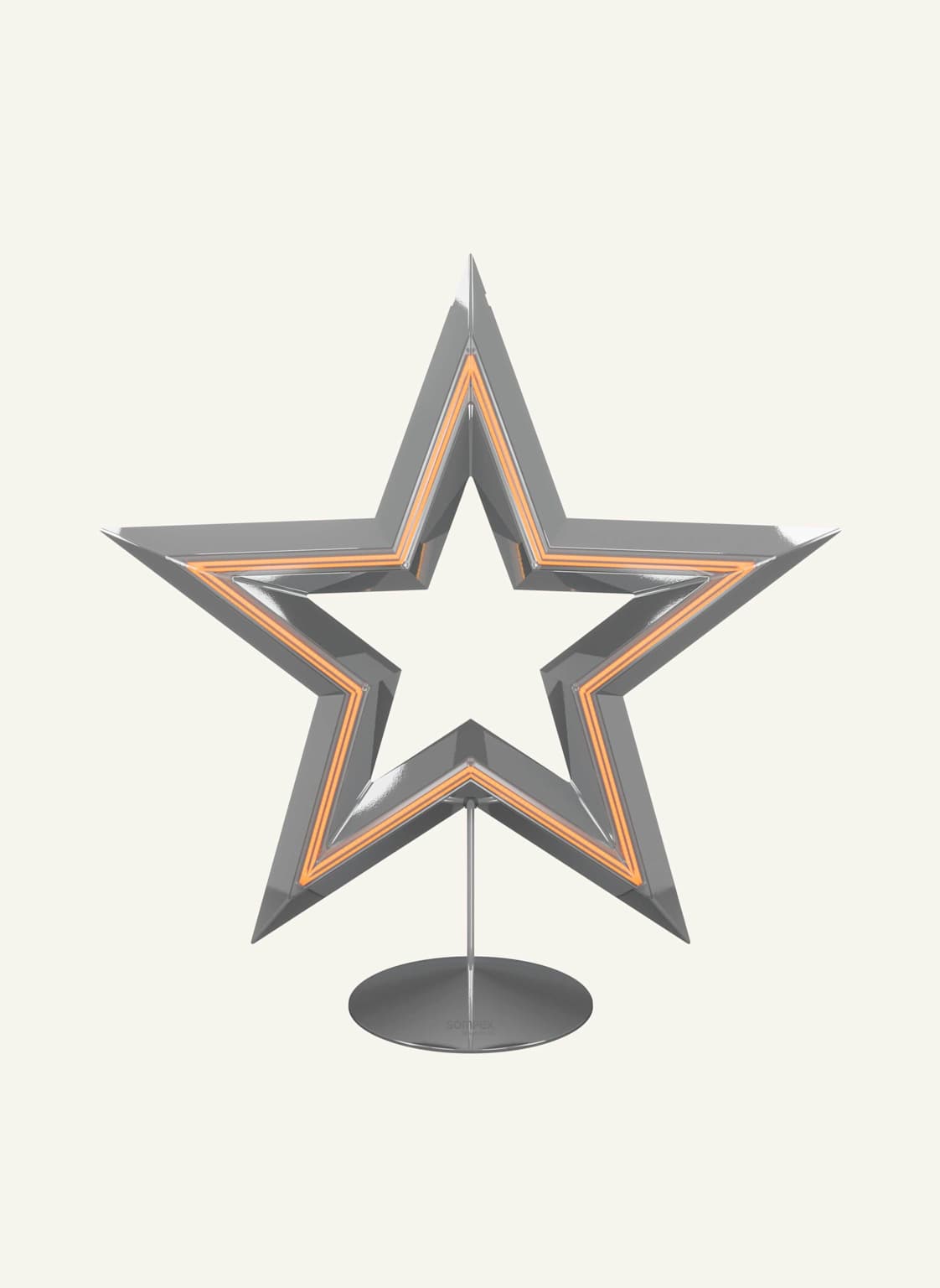 Sompex Leuchte Freestar silber von SOMPEX