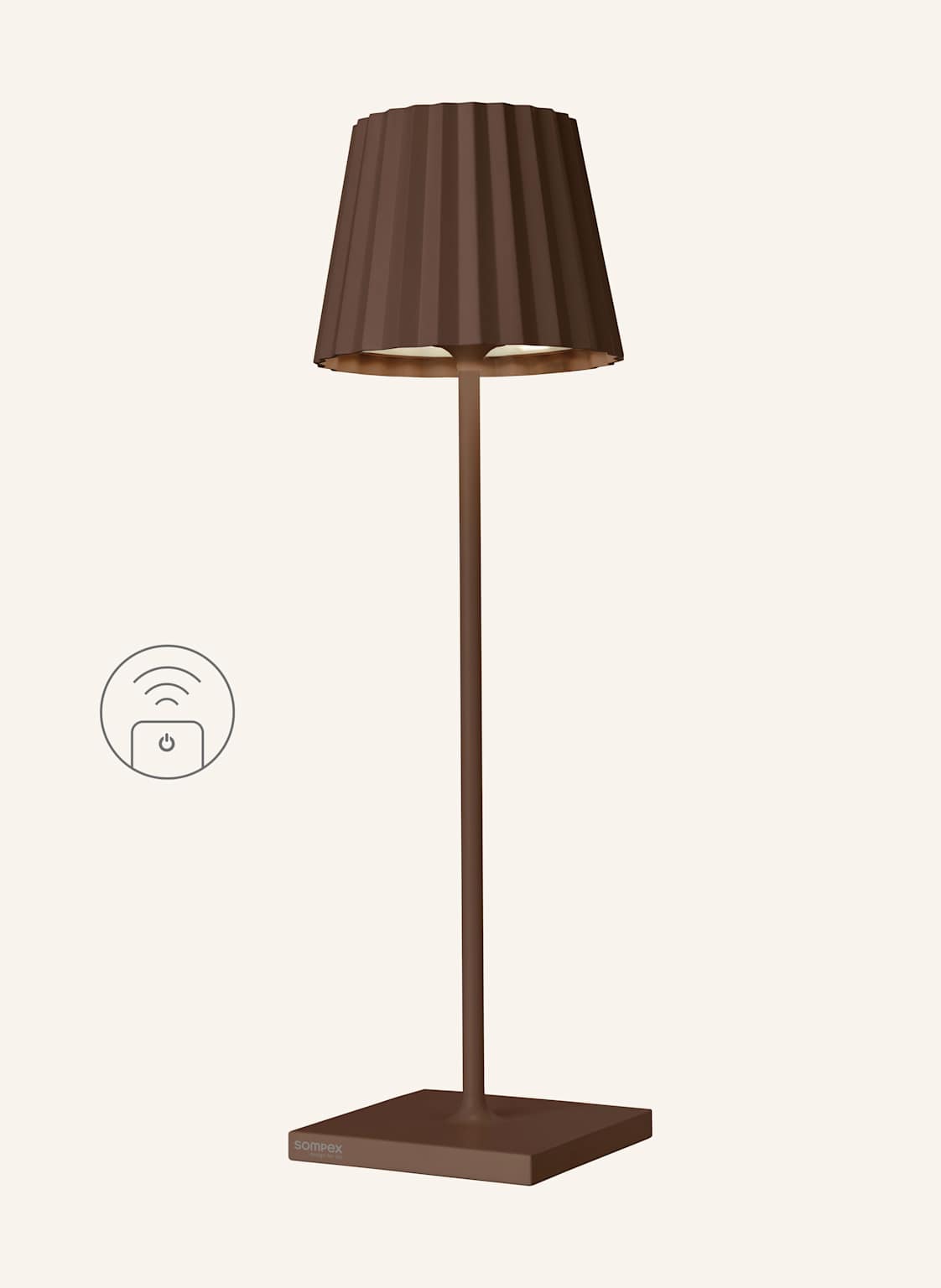 Sompex Leuchte Troll Rc braun von SOMPEX