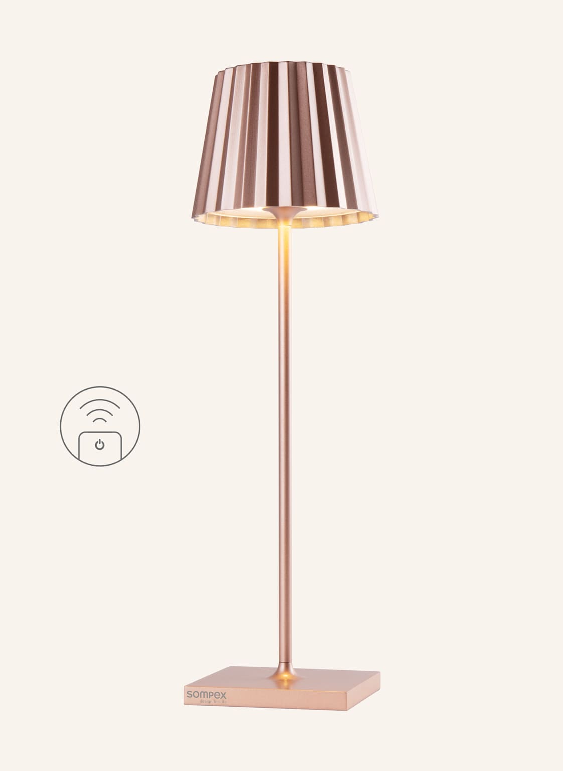 Sompex Leuchte Troll Rc rosegold von SOMPEX