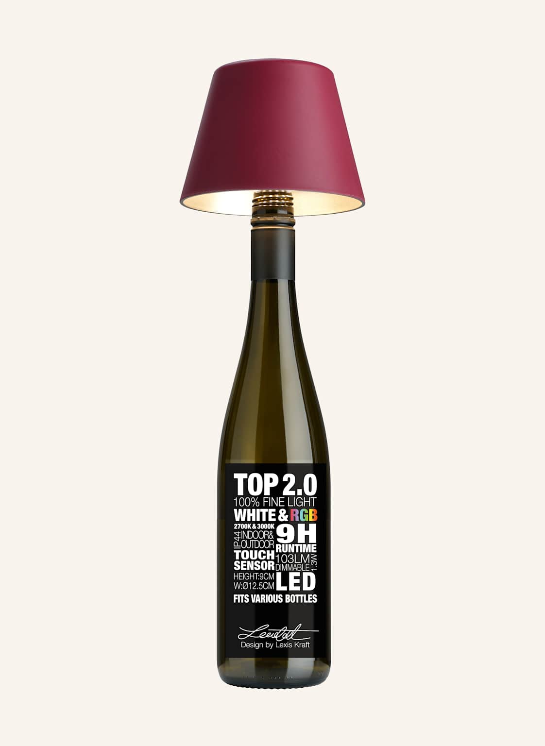 Sompex Leuchte top2.0 rot Sompex Leuchte top2.0 rot von SOMPEX