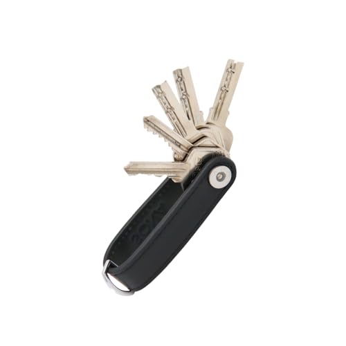 SONA Key Organizer, Schlüsseletui aus PU-Leder, kompakt, platzsparend, Schlüsselkanten verborgen, 6-16 Schlüssel von SONA