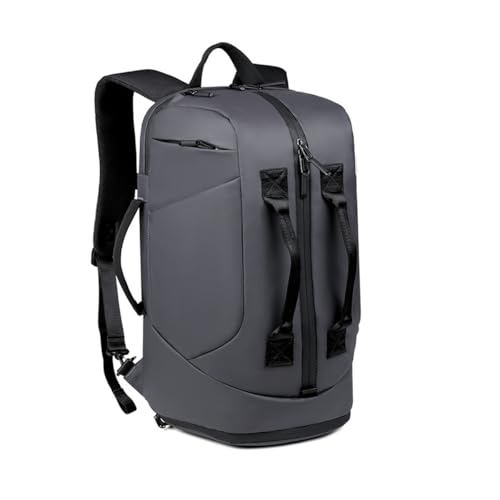 SONARIN Multifunktional Reiserucksack,Große Kapazität Handgepäck Rucksack Kabinentasche Laptop Rucksack Wasserdichter Wanderrucksack Tagesrucksack mit Schuhfach für Herren Damen(Grau) von SONARIN