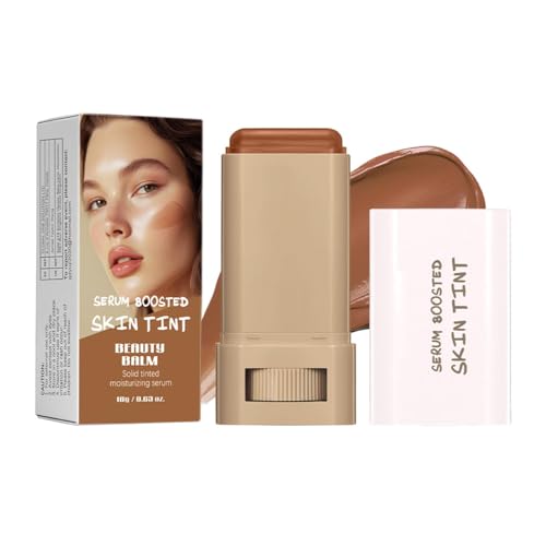 Foundation Stick,Serum Boosted Skin Tint -Abdeckender, feuchtigkeitsspendender Concealer mit Beauty Balm, 24HR Natural Glow & Brightening für den ganzen Tag makellose Haut von SONGVISON