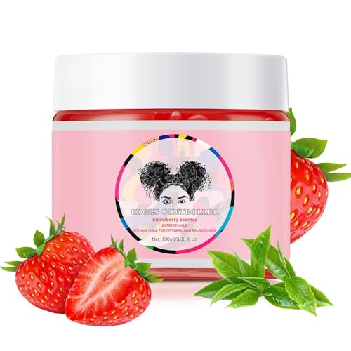 Haarstyling-Gel Feuchtigkeits-Gelee,Curl Defining Gel,Edge Control Wax für Frauen,Natürliches, pflegendes Haarwachs für fliegendes und krauses Haar von SONGVISON