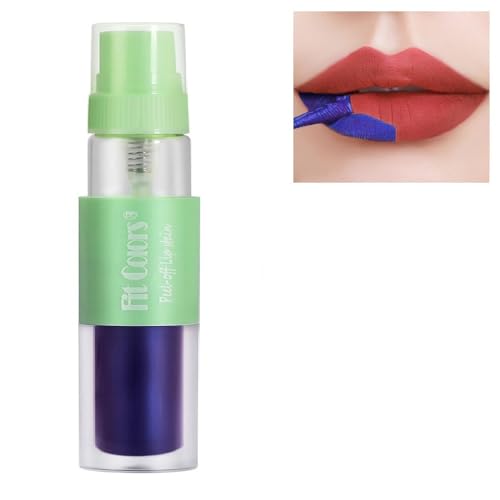Lip Stain Peel Off,Lip Tint Stain Non-Stick Cup Peel Off,Tattoo Magic Color Matte Lipstick,Lip Stain Waterproof Tint Long Lasting Cosmetic,Transfer Proof Lip Stain Lip Makeup Gift for Girls von SONGVISON