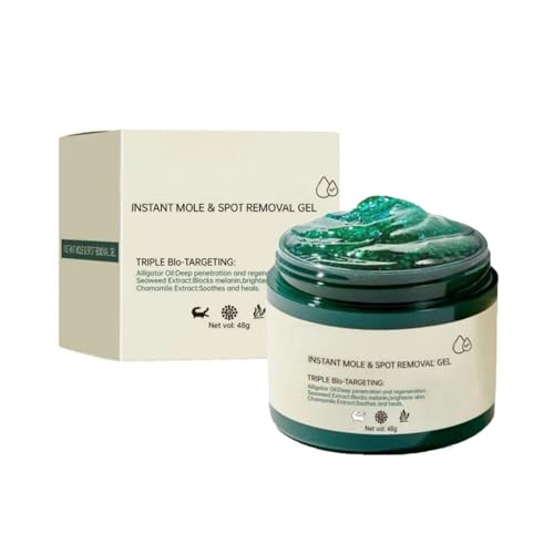 Sofortiges Gel zur Entfernung von Muttermalen und Flecken, Gel zur Aufhellung dunkler Pigmente, feuchtigkeitsspendendes Hautkorrekturserum für Frauen von SONGVISON