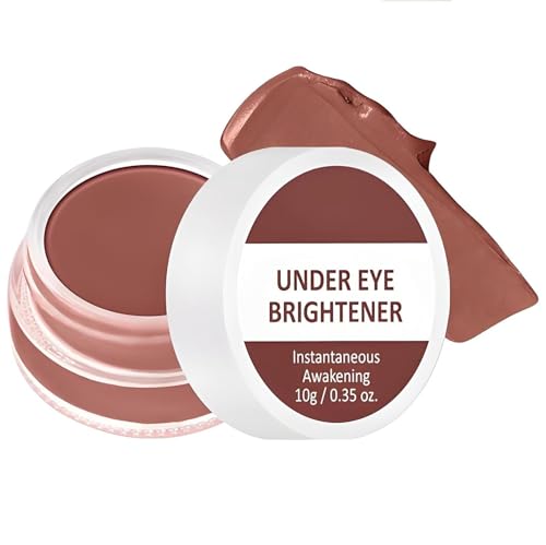 Under Eye Brightener & Full Coverage Concealer - Dark Circle Corrector, Lightweight Hydrating Formula, Crease-Proof & Long-Lasting Brightening Makeup for Women (#1 Dark Mocha) von SONGVISON