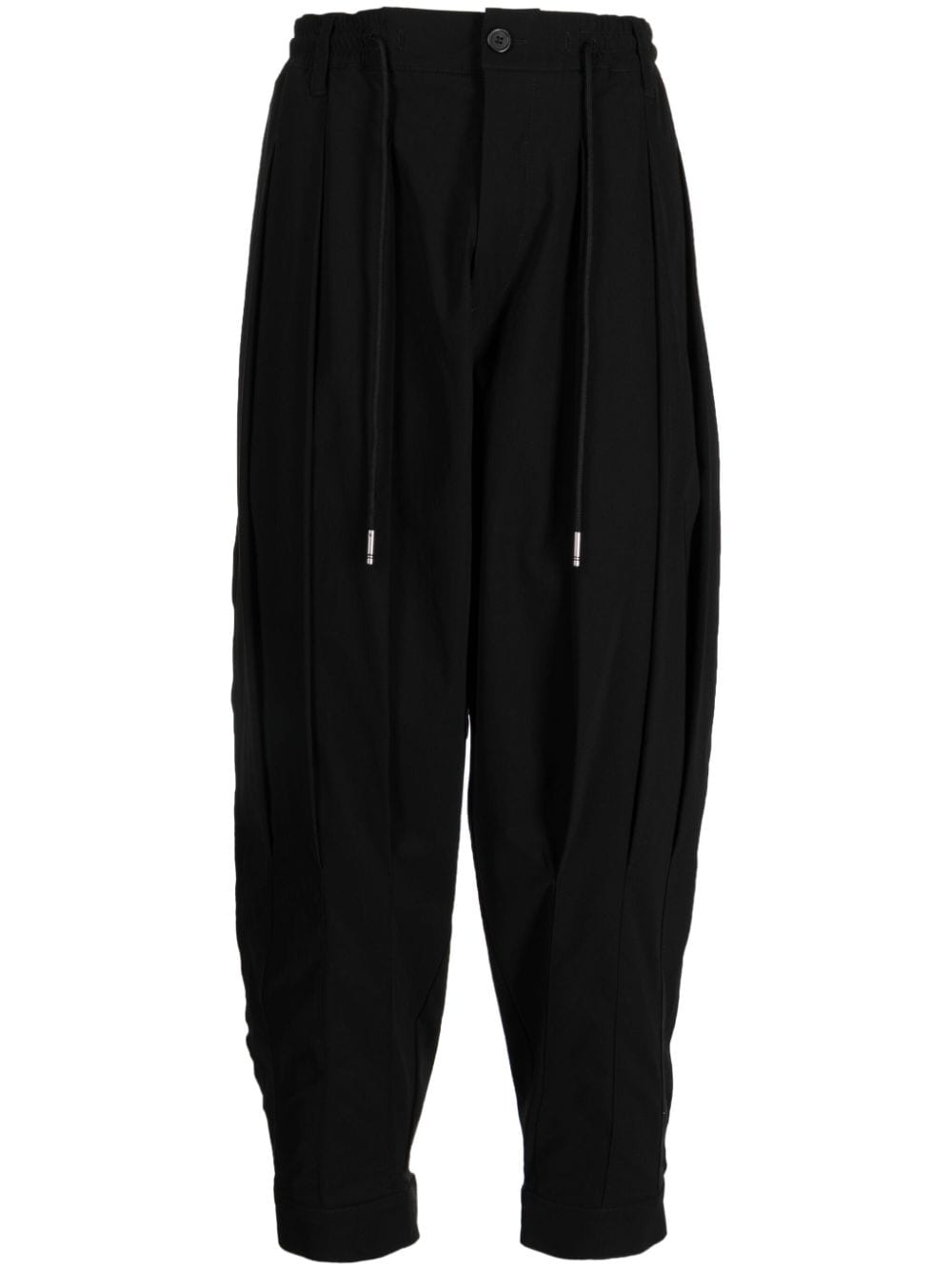 SONGZIO Tapered-Hose mit hohem Bund - Schwarz von SONGZIO