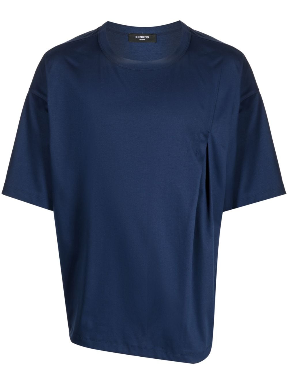 SONGZIO Asymmetrisches T-Shirt - Blau von SONGZIO