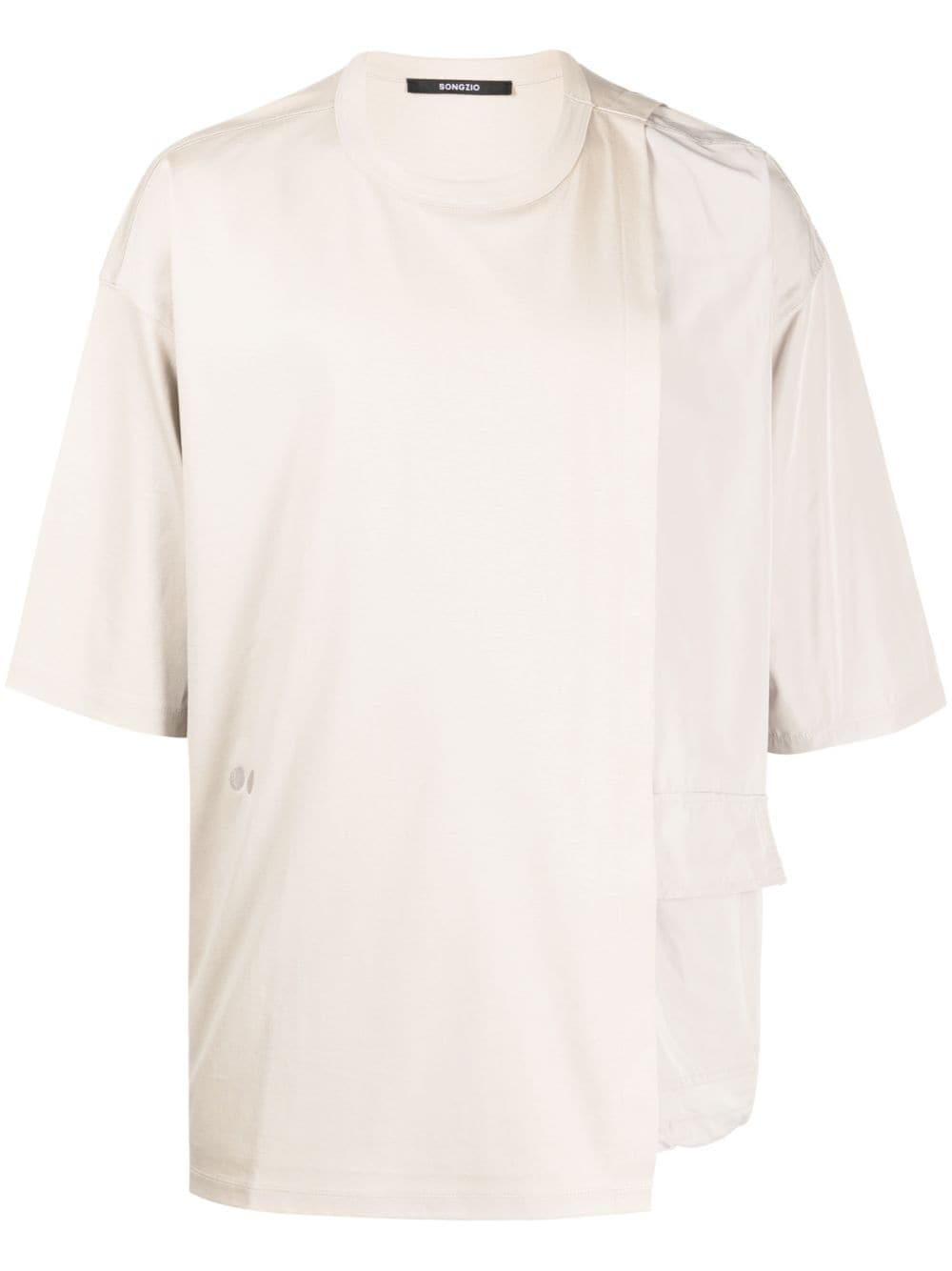 SONGZIO T-Shirt im Layering-Look - Braun von SONGZIO