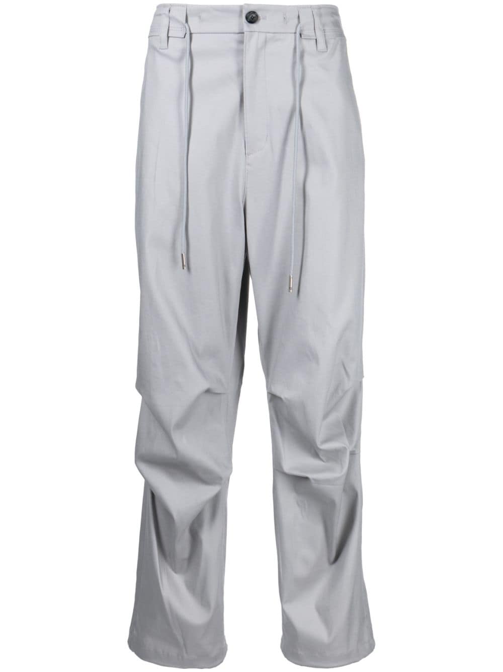 SONGZIO Straight-Leg-Hose mit Kordelzug - Grau von SONGZIO